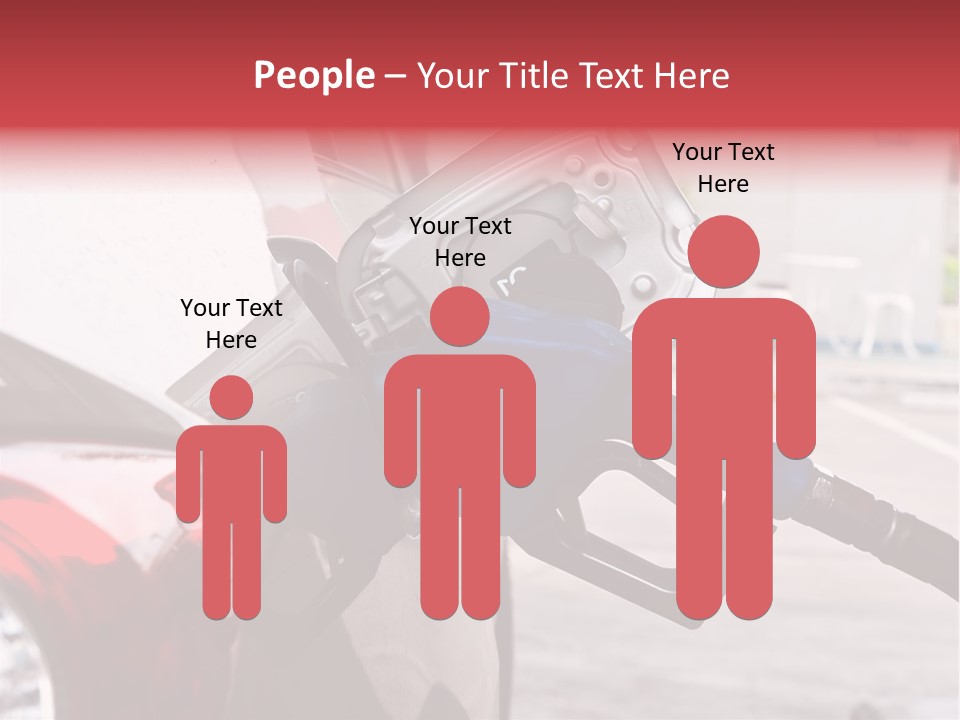 Pump Tank Oil PowerPoint Template