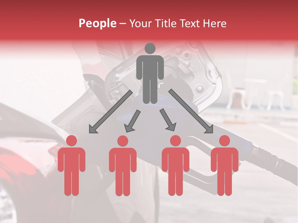 Pump Tank Oil PowerPoint Template