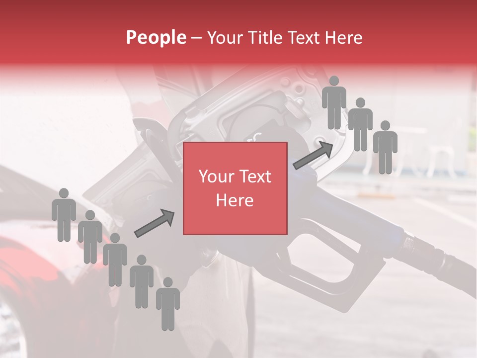 Pump Tank Oil PowerPoint Template