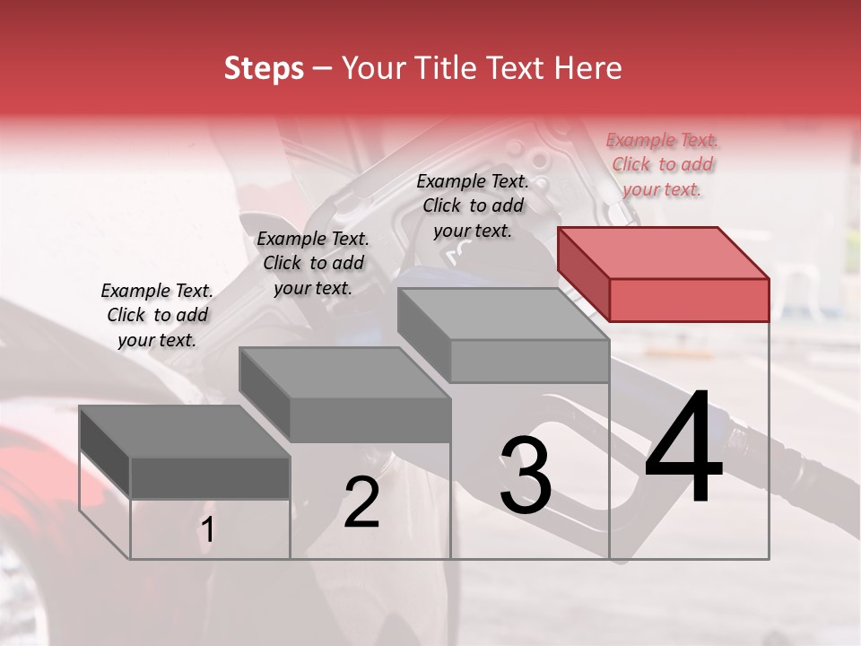 Pump Tank Oil PowerPoint Template