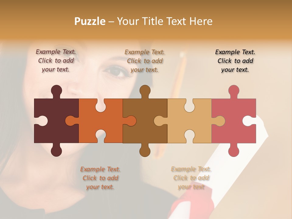 Content Beautiful People PowerPoint Template