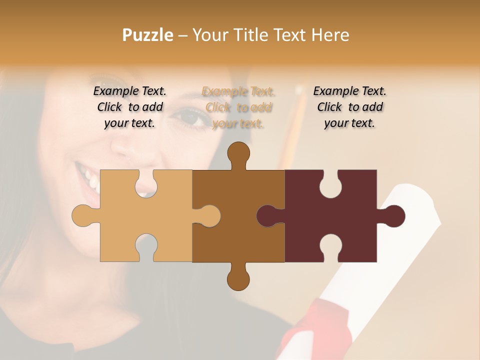 Content Beautiful People PowerPoint Template