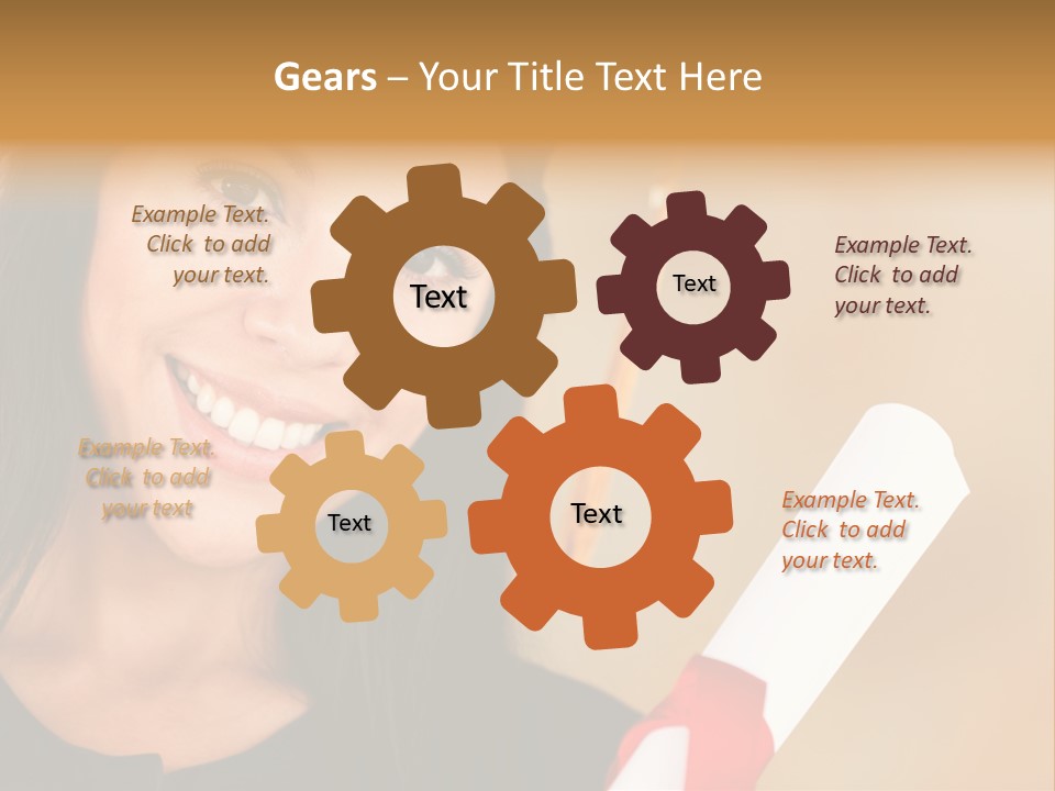 Content Beautiful People PowerPoint Template