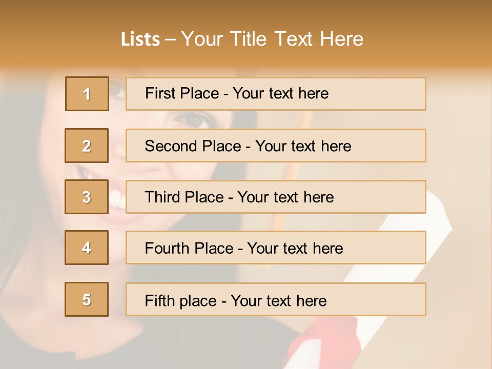Content Beautiful People PowerPoint Template