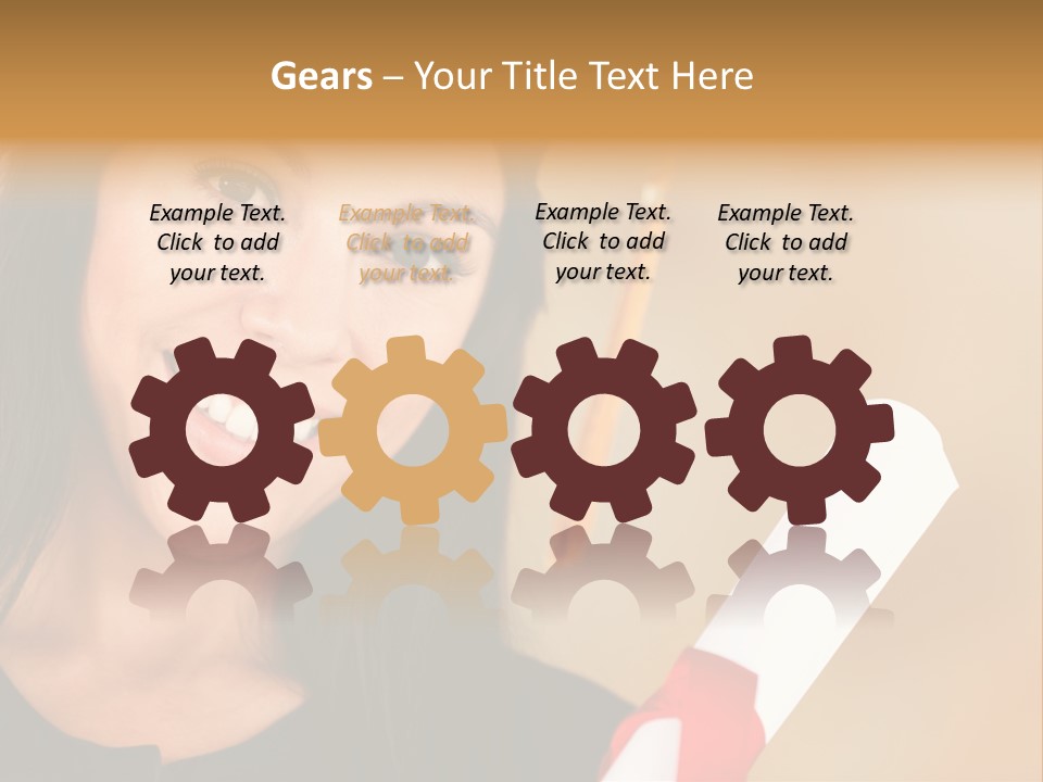 Content Beautiful People PowerPoint Template