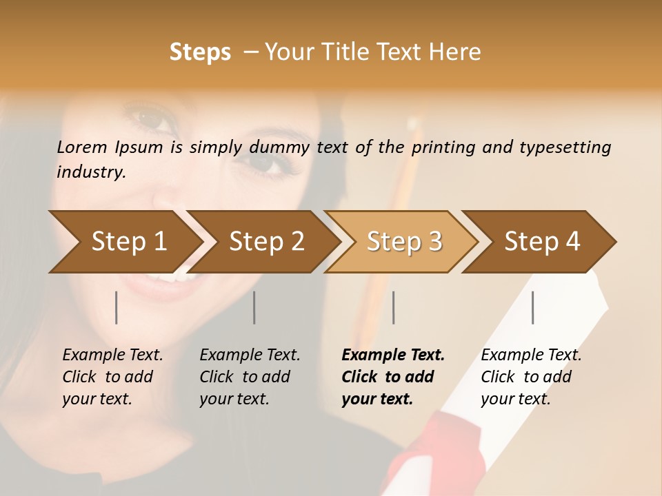 Content Beautiful People PowerPoint Template