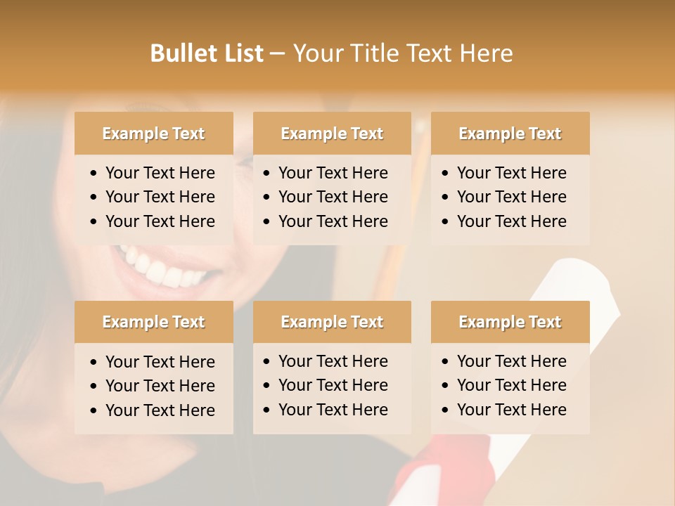 Content Beautiful People PowerPoint Template