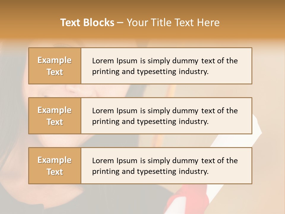 Content Beautiful People PowerPoint Template