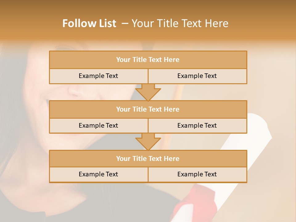 Content Beautiful People PowerPoint Template