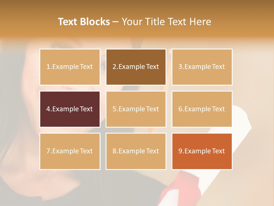 Content Beautiful People PowerPoint Template