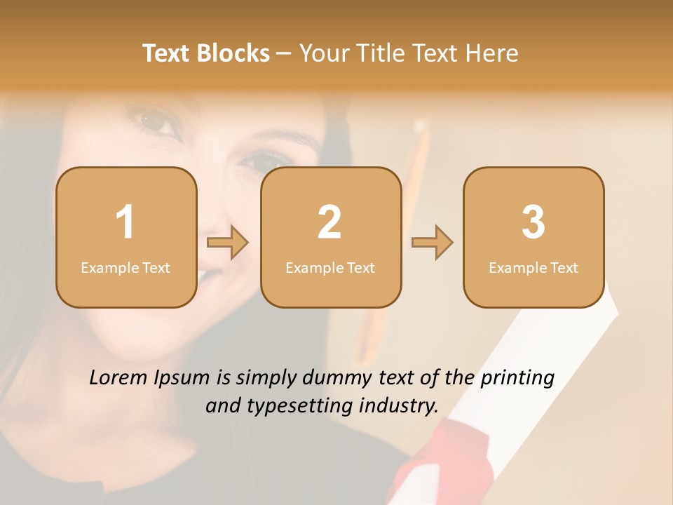 Content Beautiful People PowerPoint Template