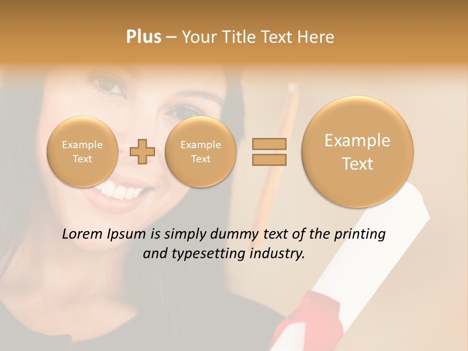 Content Beautiful People PowerPoint Template