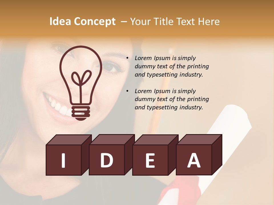 Content Beautiful People PowerPoint Template