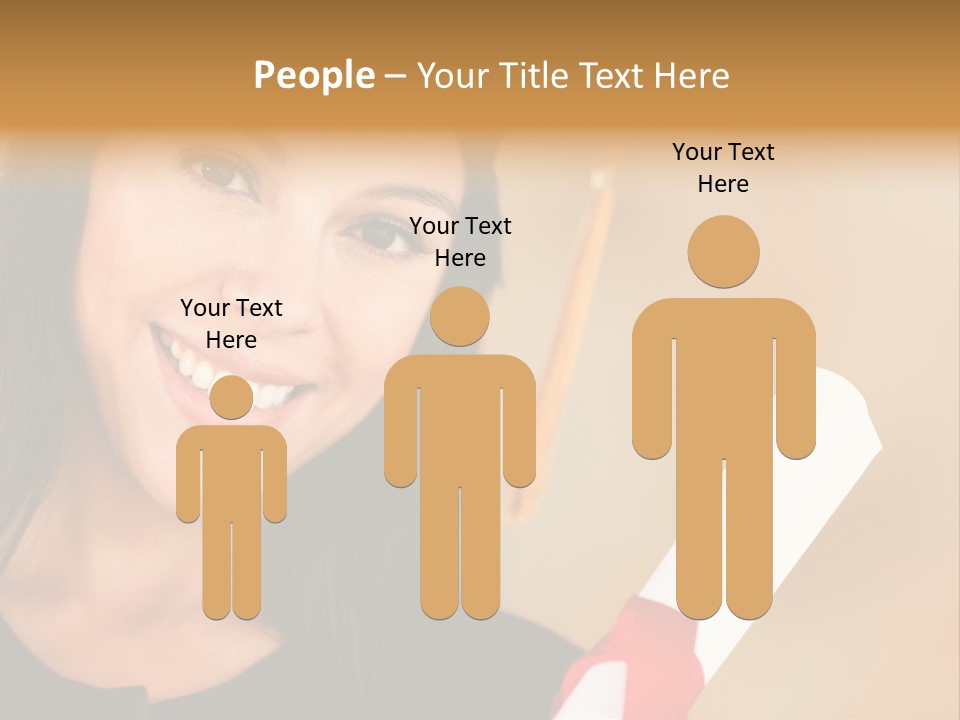 Content Beautiful People PowerPoint Template