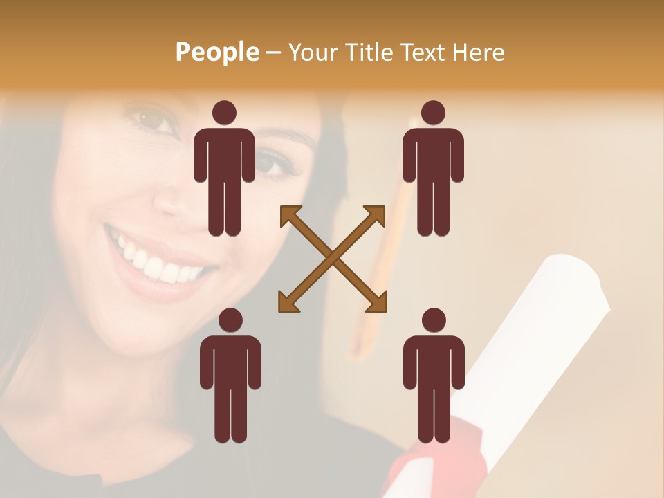 Content Beautiful People PowerPoint Template