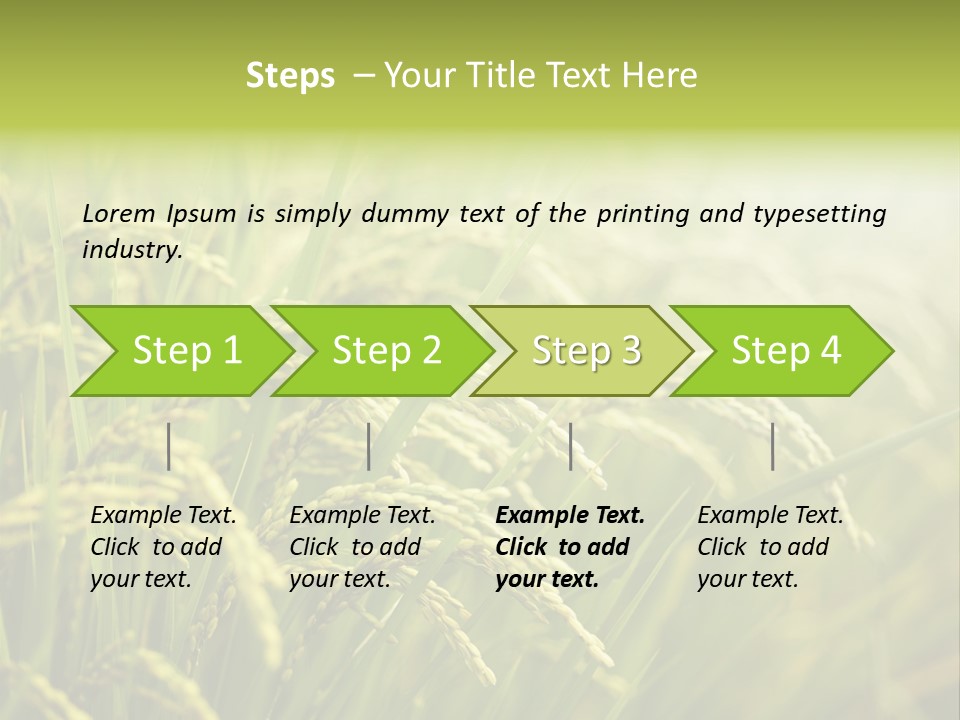 Japanese Leaves Natural PowerPoint Template