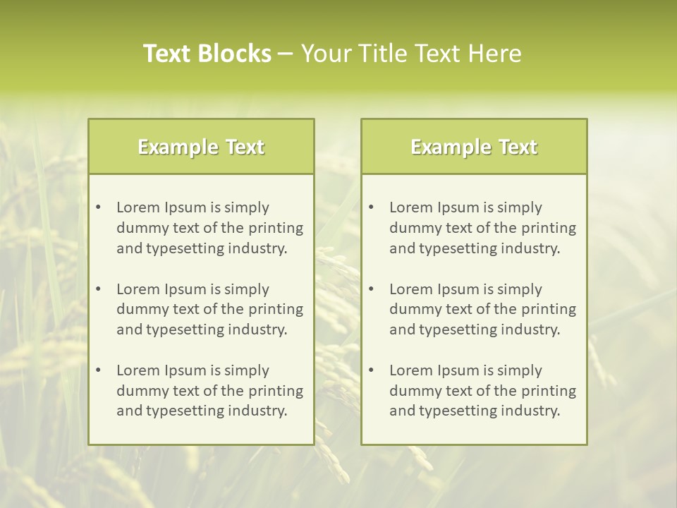 Japanese Leaves Natural PowerPoint Template