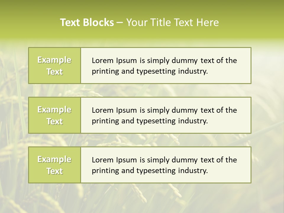 Japanese Leaves Natural PowerPoint Template