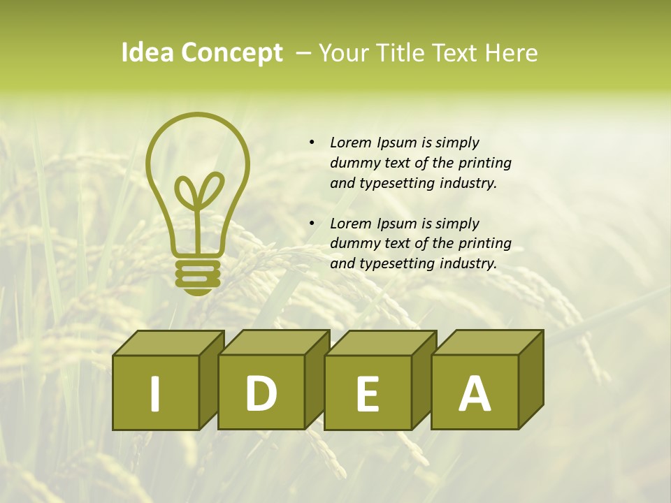 Japanese Leaves Natural PowerPoint Template