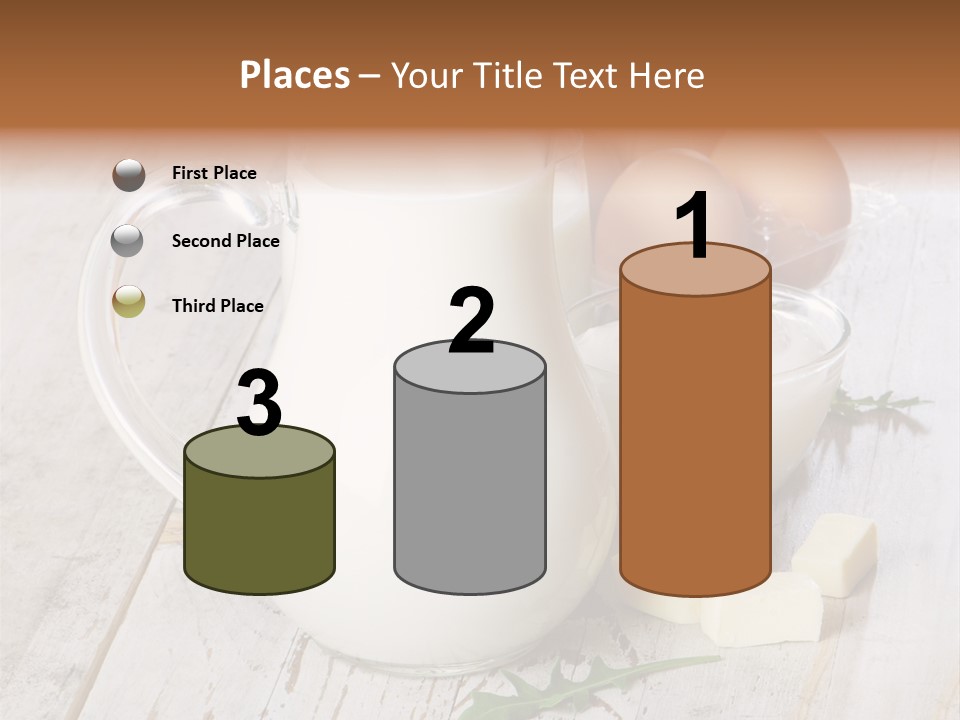 Margarine Wooden Drink PowerPoint Template