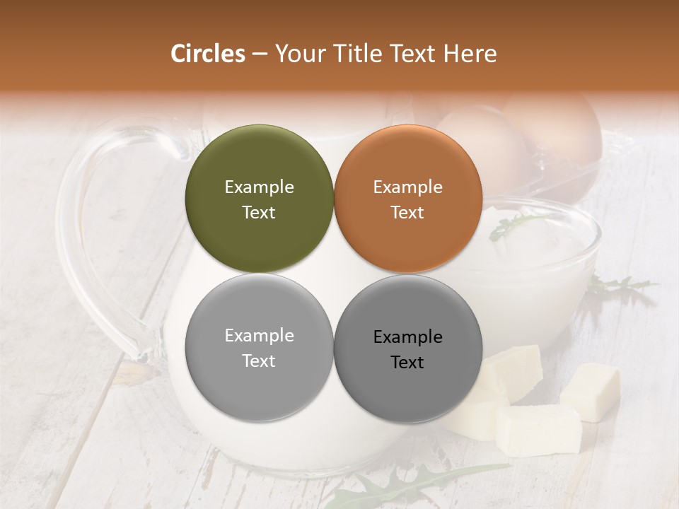 Margarine Wooden Drink PowerPoint Template