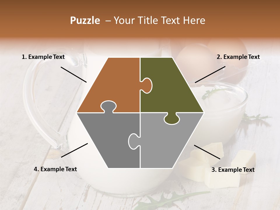 Margarine Wooden Drink PowerPoint Template