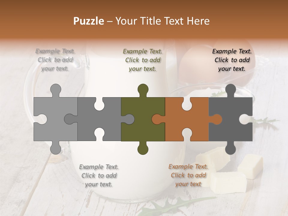 Margarine Wooden Drink PowerPoint Template