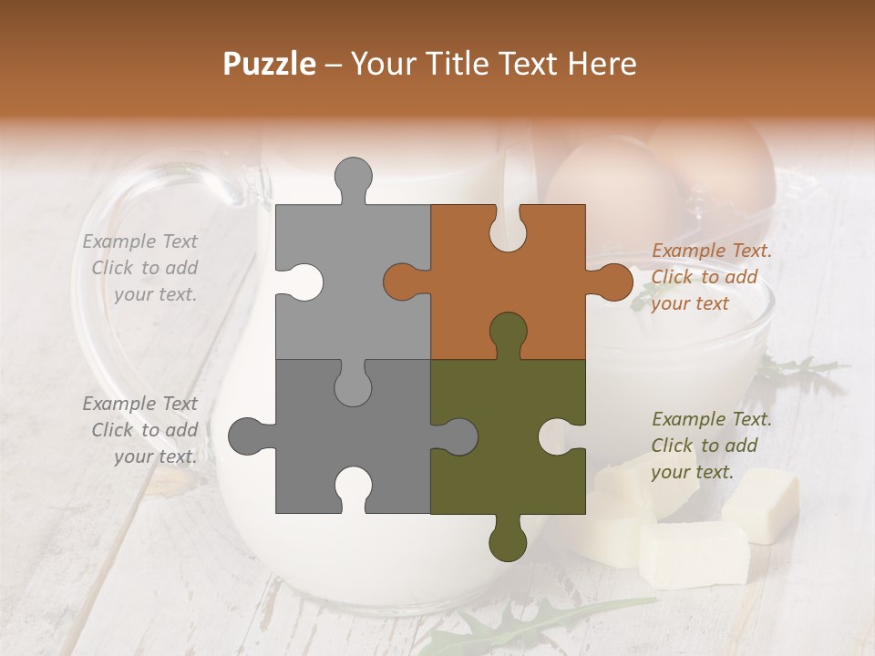 Margarine Wooden Drink PowerPoint Template