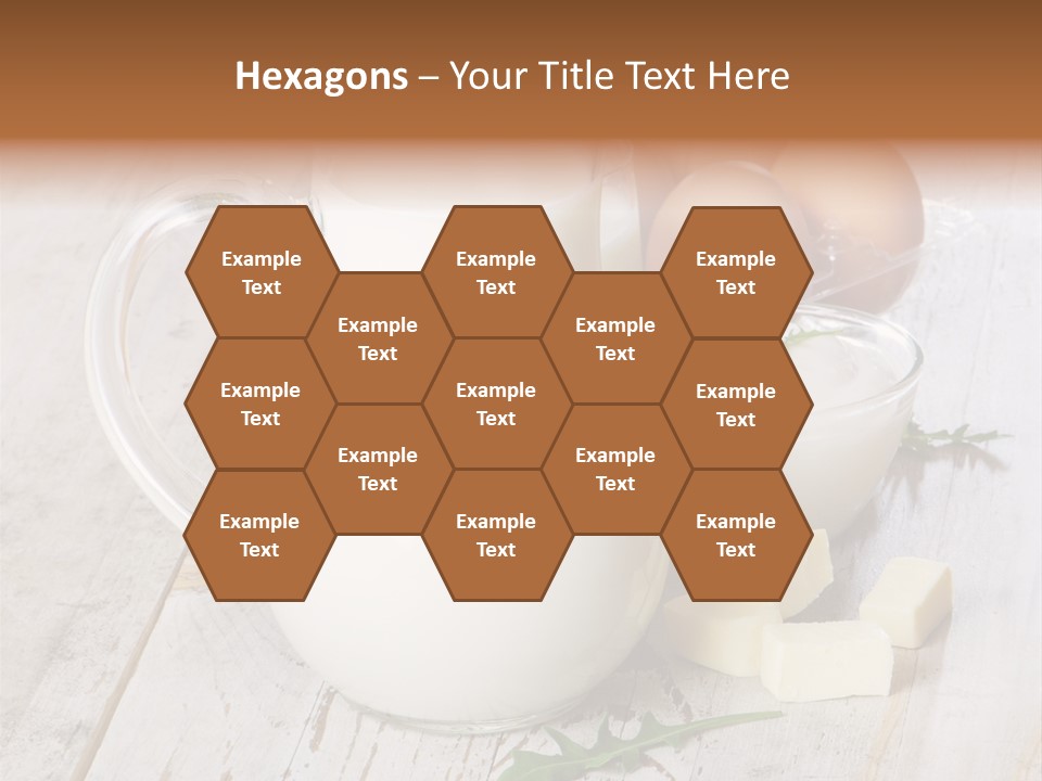 Margarine Wooden Drink PowerPoint Template