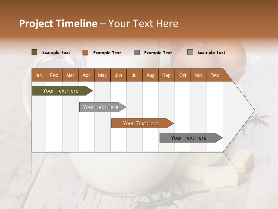 Margarine Wooden Drink PowerPoint Template