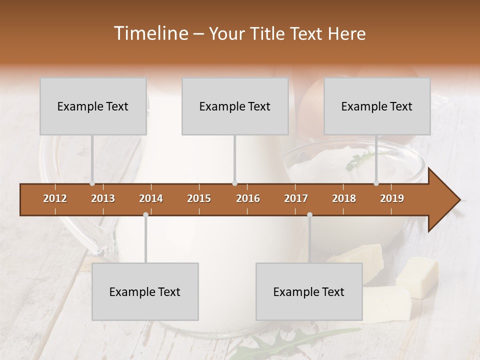 Margarine Wooden Drink PowerPoint Template