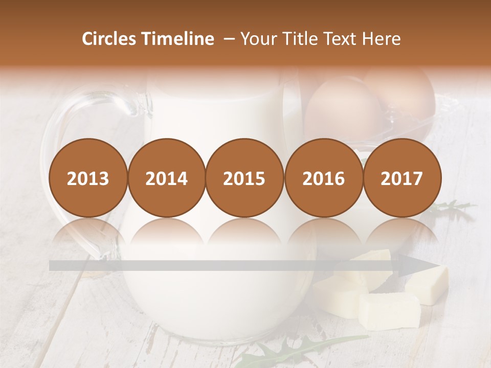 Margarine Wooden Drink PowerPoint Template