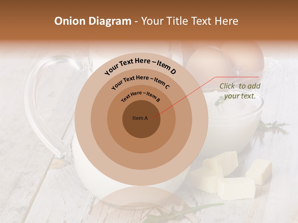 Margarine Wooden Drink PowerPoint Template
