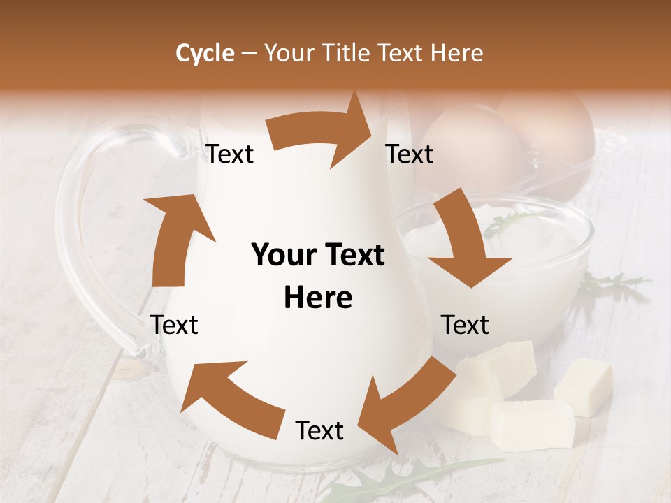 Margarine Wooden Drink PowerPoint Template