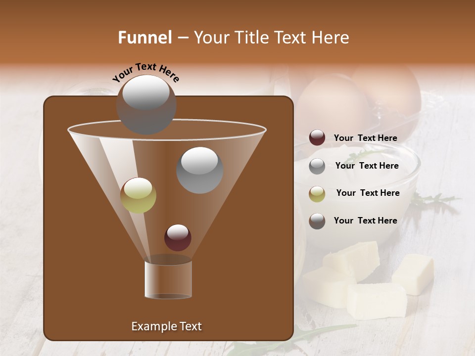 Margarine Wooden Drink PowerPoint Template