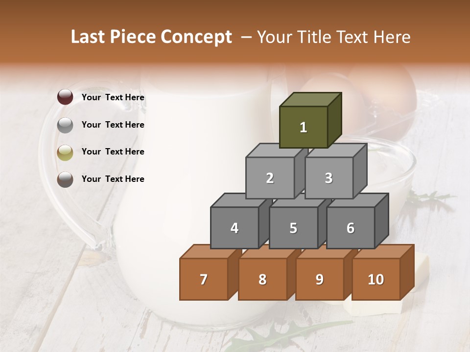 Margarine Wooden Drink PowerPoint Template