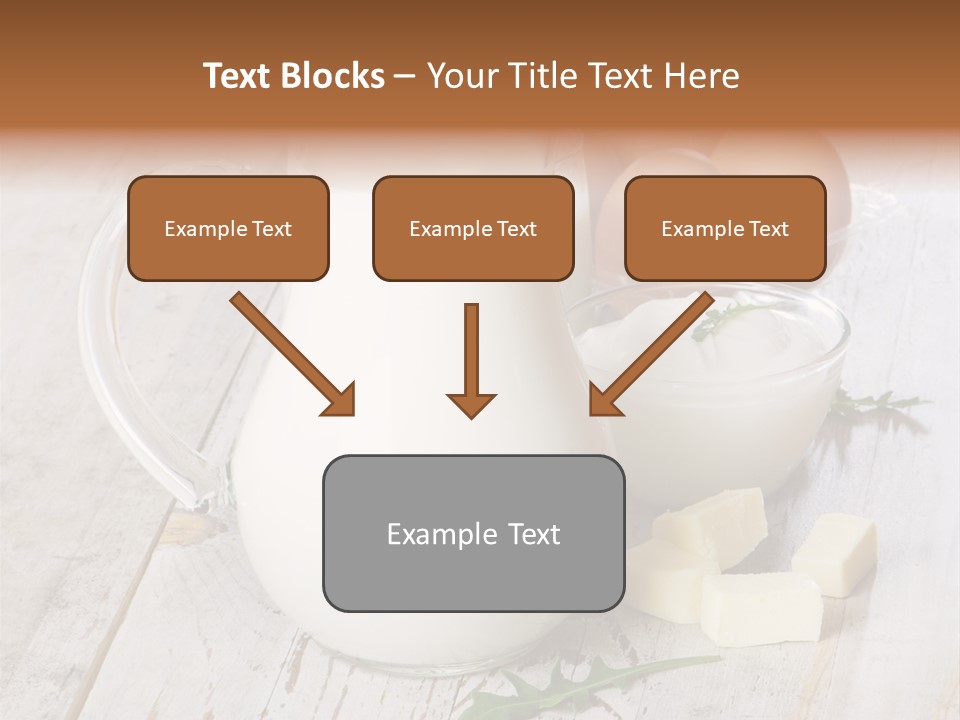 Margarine Wooden Drink PowerPoint Template