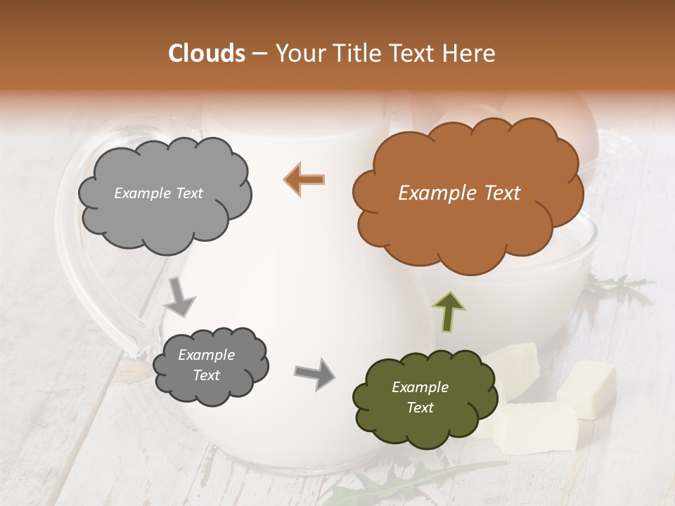 Margarine Wooden Drink PowerPoint Template