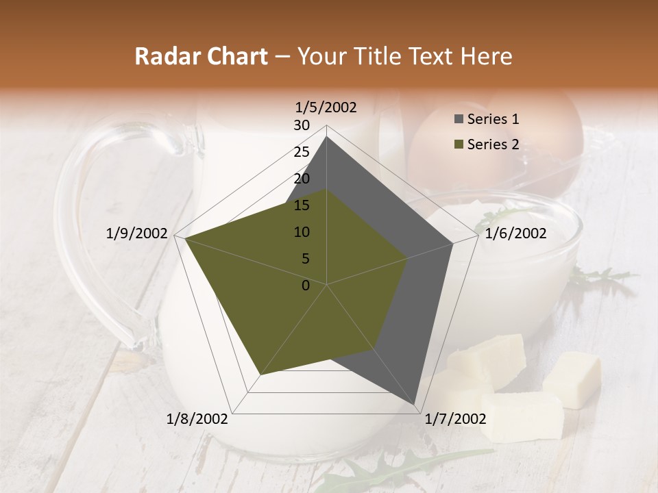 Margarine Wooden Drink PowerPoint Template