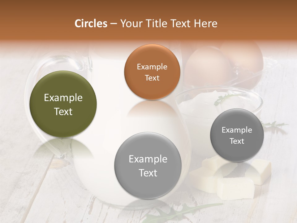 Margarine Wooden Drink PowerPoint Template