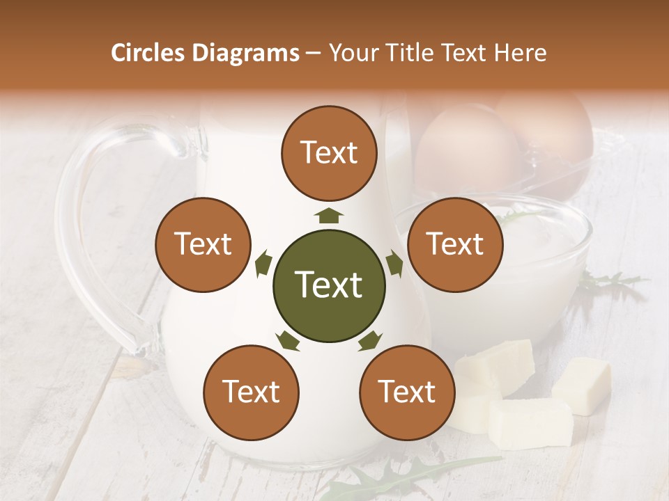 Margarine Wooden Drink PowerPoint Template