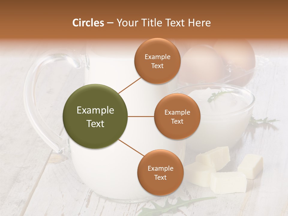 Margarine Wooden Drink PowerPoint Template