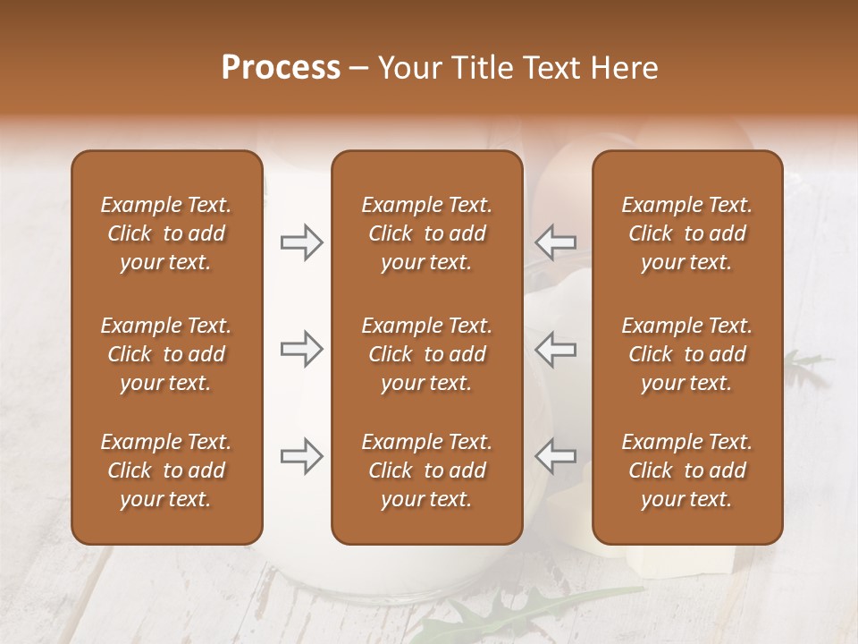 Margarine Wooden Drink PowerPoint Template