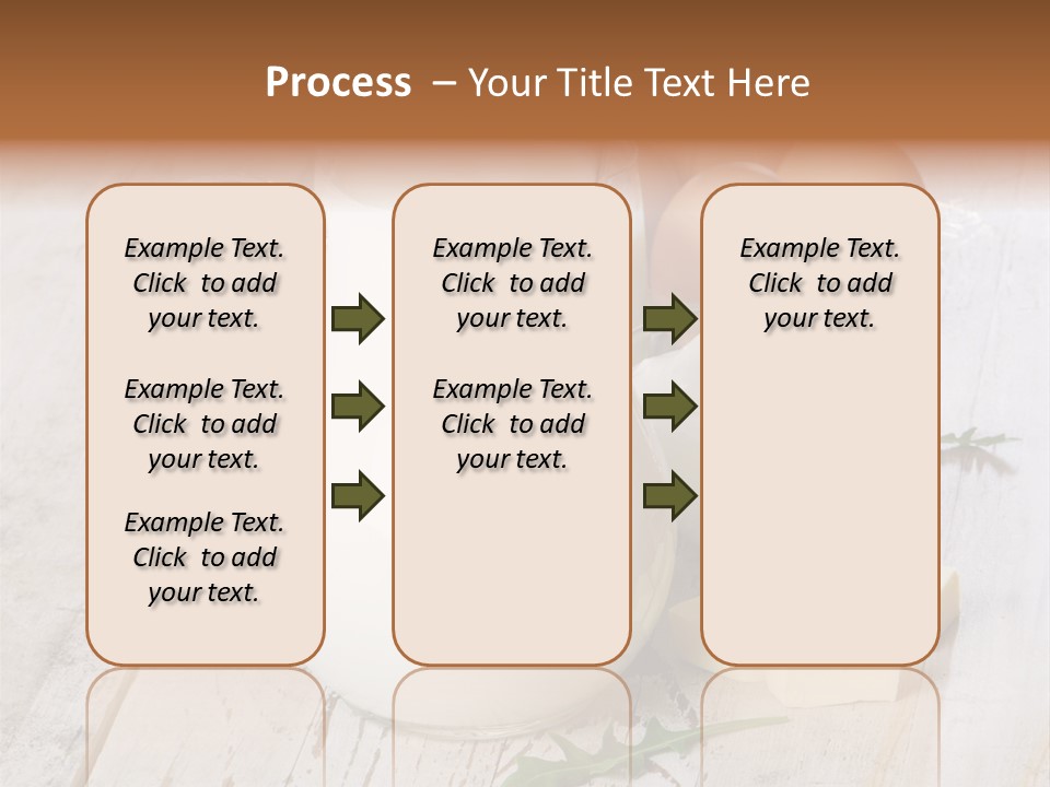 Margarine Wooden Drink PowerPoint Template