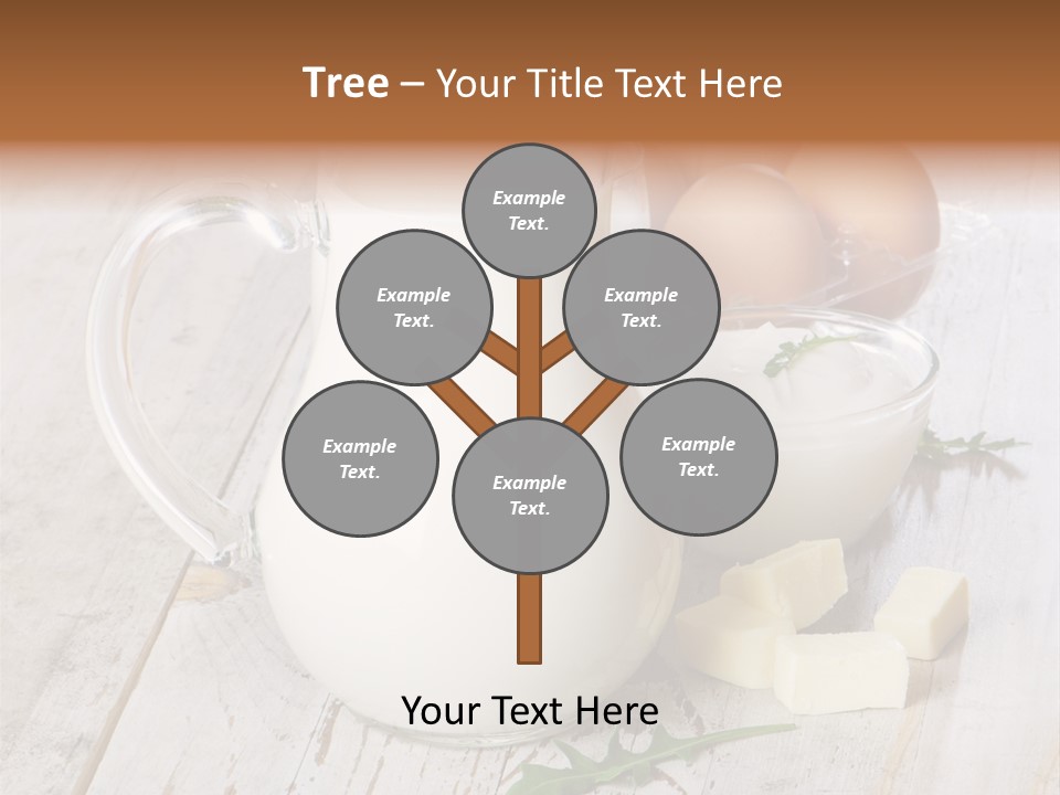 Margarine Wooden Drink PowerPoint Template