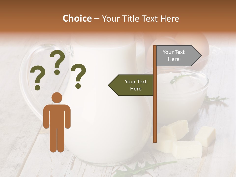 Margarine Wooden Drink PowerPoint Template