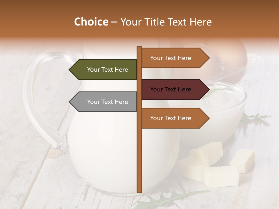 Margarine Wooden Drink PowerPoint Template