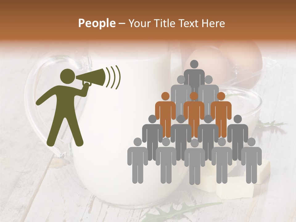 Margarine Wooden Drink PowerPoint Template