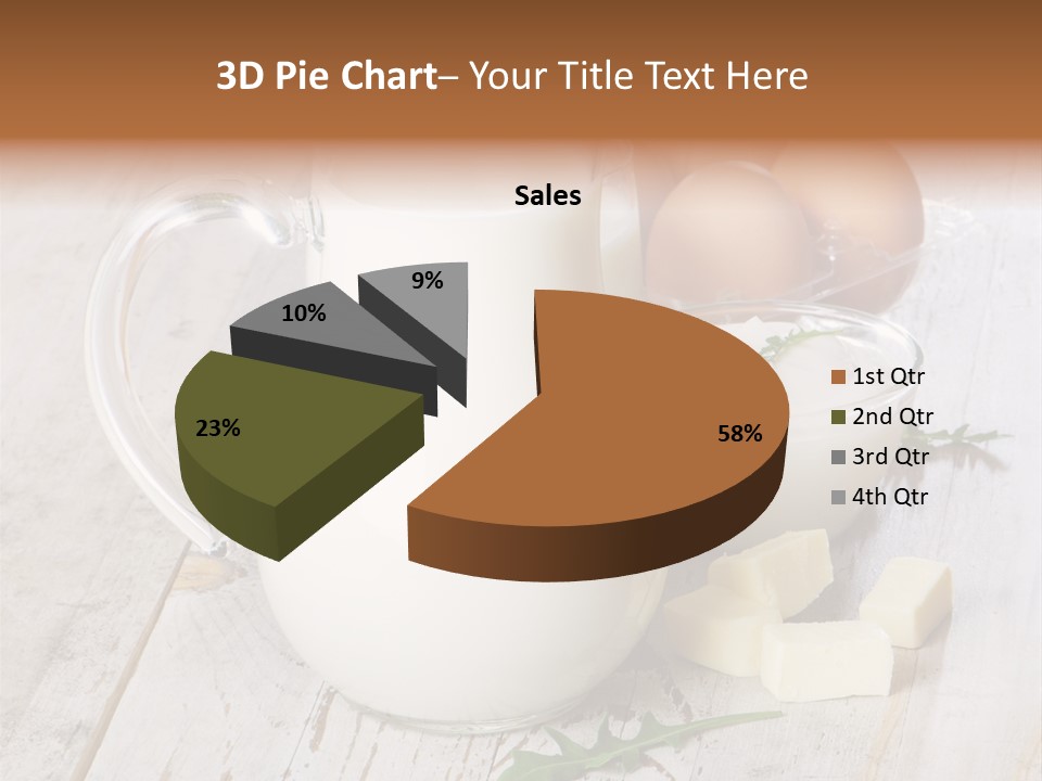 Margarine Wooden Drink PowerPoint Template
