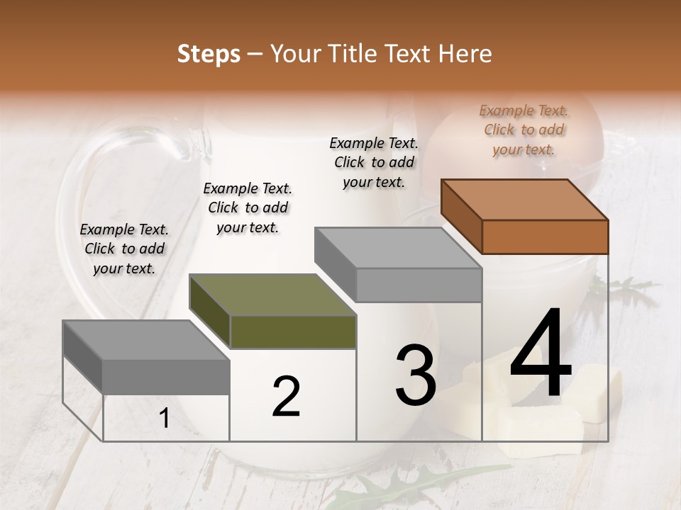 Margarine Wooden Drink PowerPoint Template